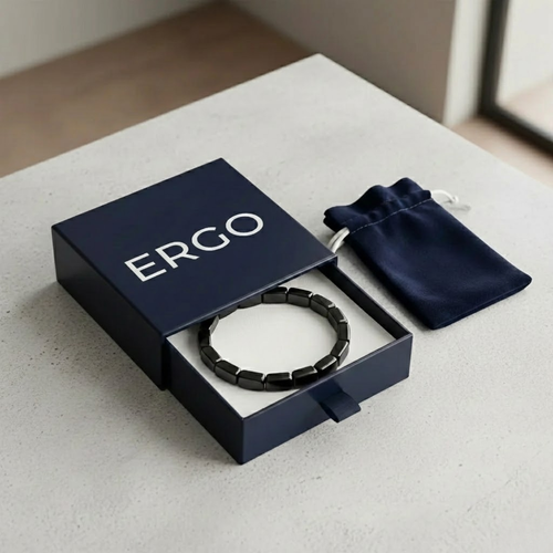 ERGO Hämatit-Armband