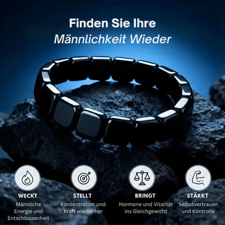 ERGO Hämatit-Armband