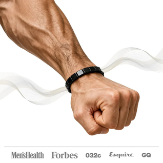 ERGO Hämatit-Armband